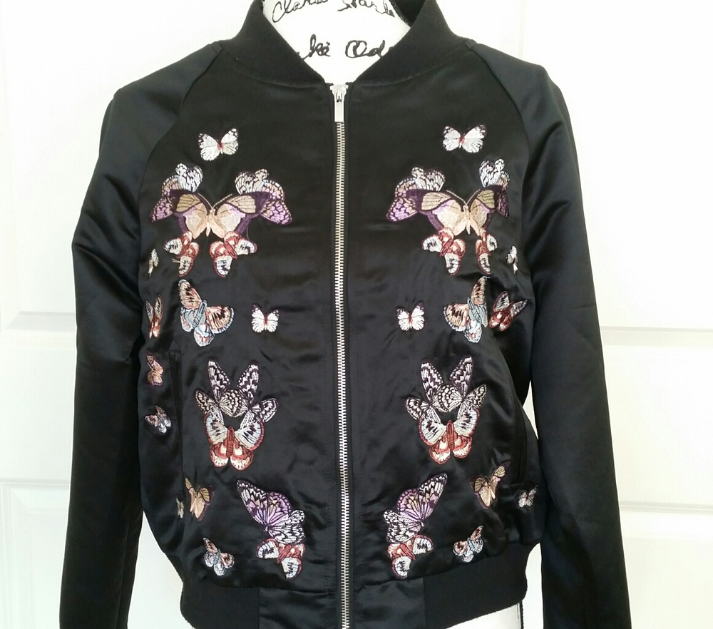 AFRM  Bomber satin jacket